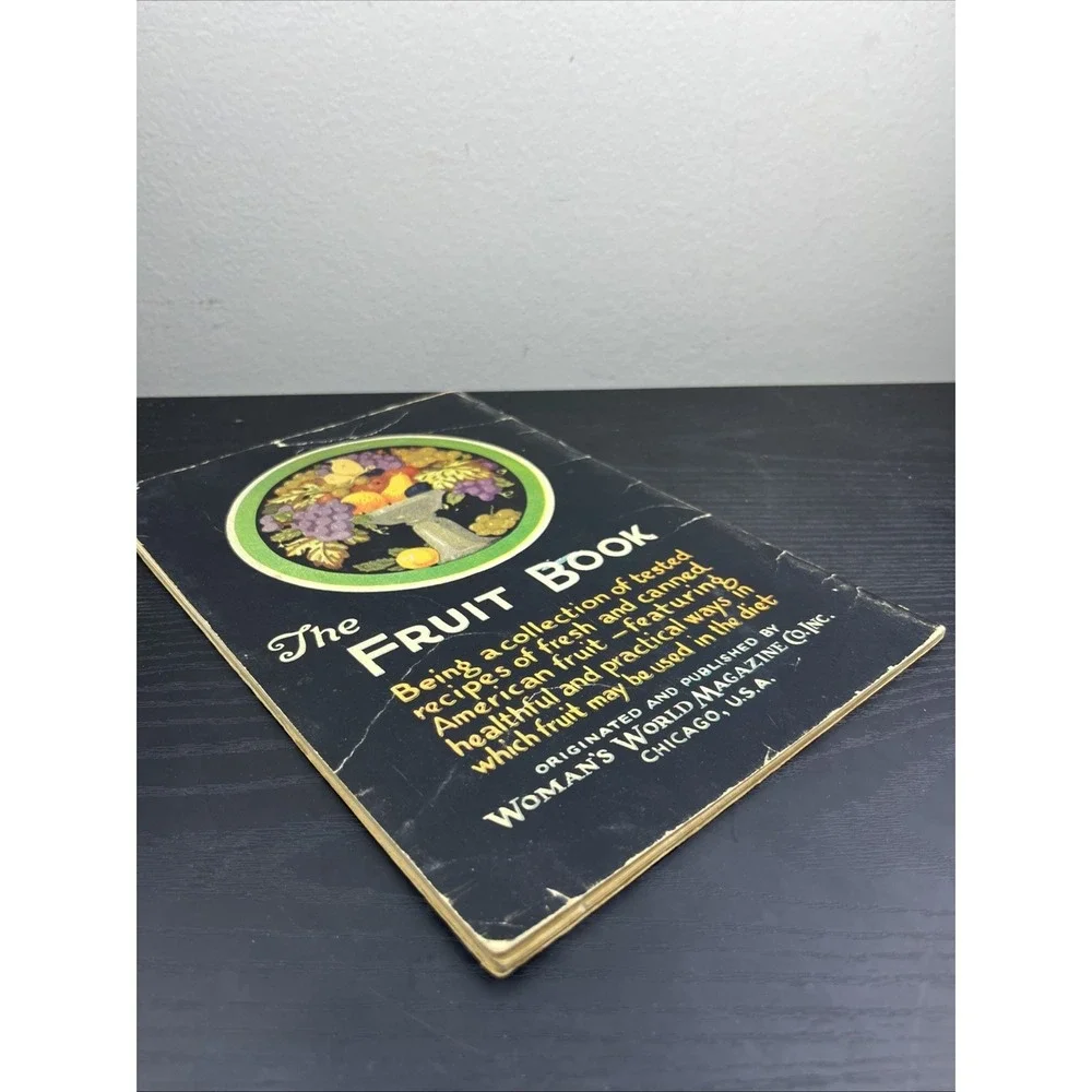 1928 The Fruit Book Woman's World Magazine Recipe Booklet Vintage